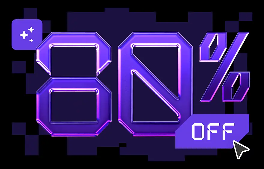 80% Off